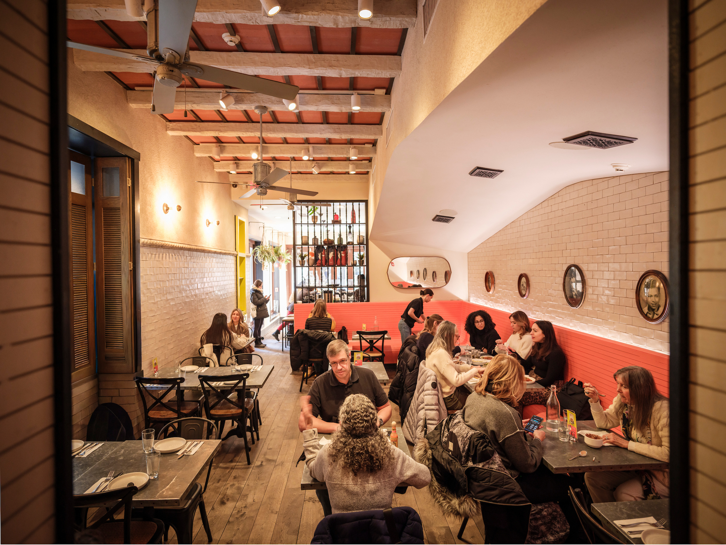 people eating at Bar Bombon restaurant